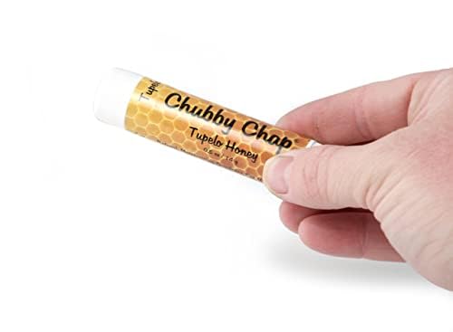 Three (3x) Large Jumbo Chapstick Natural Chapstick - 1/2 Ounce Lip Balm (Tupelo Honey)