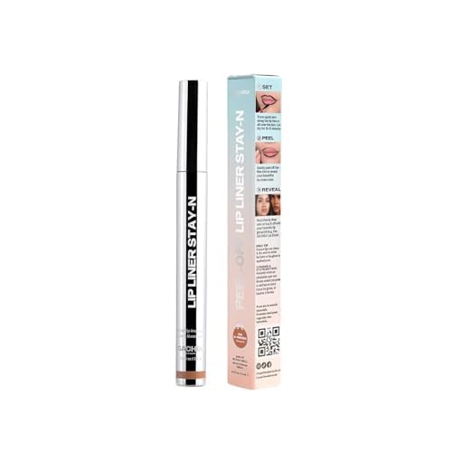 Sacheu Lip Liner STAY-N & Lip Elixir Bundle — Long Lasting Matte Lip Tattoo, Transfer Proof Lipstain Infused with Hyaluronic Acid & Vitamin E, for All Skin Types — P-inked and Clear