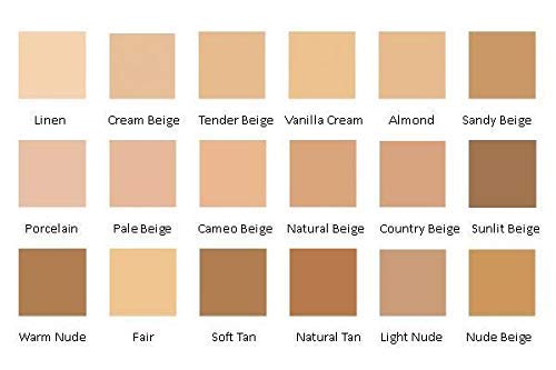Jolie Mineral Liquid Powder Foundation SPF 15 1 Fl. Oz. Hypoallergenic - For All Skin Types (Almond)