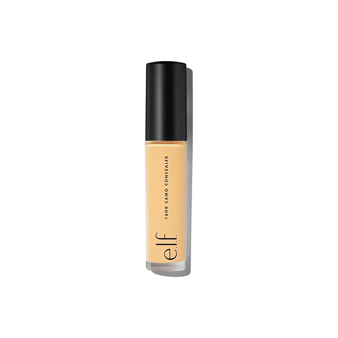 e.l.f. 16HR Camo Concealer, Full Coverage, Highly Pigmented Concealer With Matte Finish, Crease-proof, Vegan & Cruelty-Free,Tan Sand, 0.203 Fl Oz