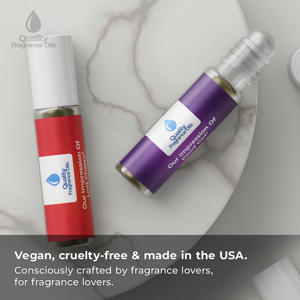 Quality Fragrance Oils' Decadence Impression #179 | Long-Lasting Perfume Oil, Alcohol-Free, Strong Scent, 10ml Roll-On | Affordable Alternative to Designer Fragrances