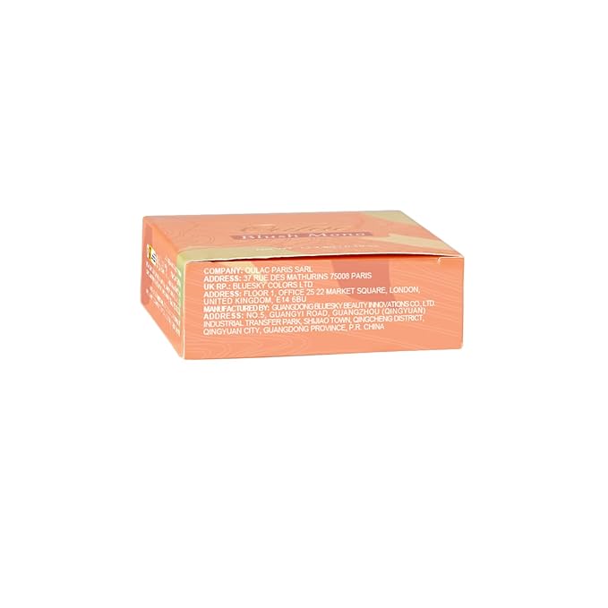 Oulac Blush Face Coral Matte | Pigmented Powdery Cream Blusher Warm Skin Light Medium| Natural Matte | Light Weight&Blendable| Cruelty-Free Blush| 12 Forever Young 4.8g