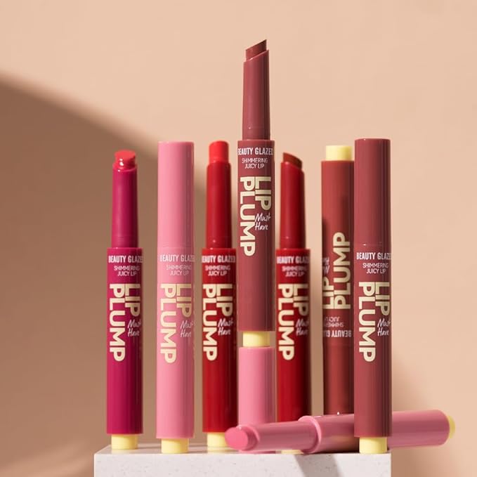 MAEPEOR Hydrating Lip Plumper 12 Colors Moisturizing Shiny Juicy Lip Balm Long Lasting Nourishing Lip Pluming BalmïŒColor 01)