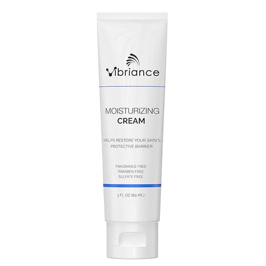 Vibriance Moisturizing Face Cream, 3 Fl Oz - Nourishing and Non-Greasy with Plant-Based Ingredients - Softening, Ultra-Hydrating, Fast-Absorbing Facial Moisturizer Cream for All Skin Types