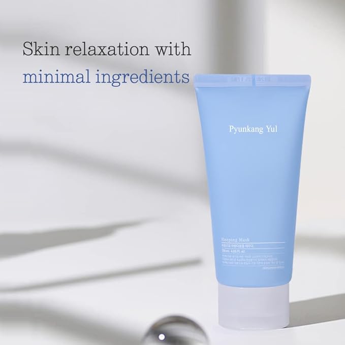 Pyunkang Yul PKY Sleeping Mask for Creating Moisture Barrier during Night, Ceramide and Hyaluronic Acid for Skin Hydration, Zero Irritation, Korean Skincare (4.05 Fl. Oz, 120ml)