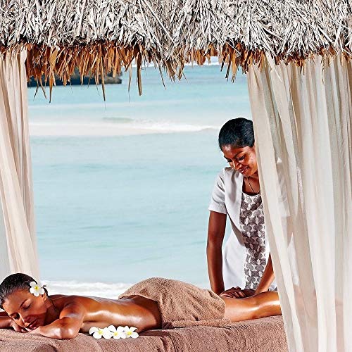 Pure Fiji Spa Gifts for Women and Man - Body Gift Box Include: Sugar Scrub, Bath and Body Oil, Body Butter and Body Lotion, Scent Mango
