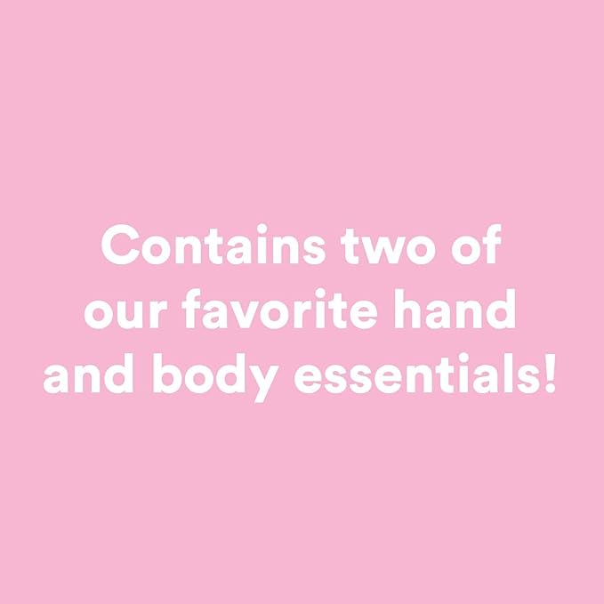 Camille Beckman Hand and Body Duet Set, Silky Body and Glycerine Hand Cream, Glycerine Rosewater