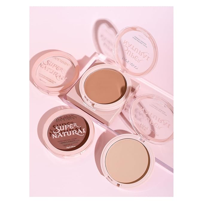 Pressed Face Powder Makeup Mineral Foundation Finishing Powder Pressed Finishing and Setting Powder Loose Setting Powder Makeup #08