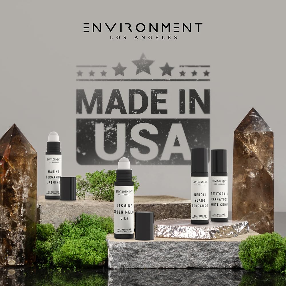 ENVIRONMENT Inspired by Designer Perfume CN5 10ml Roll-on Perfume (Neroli | Ylang | Bergamot) Body Oil Fragrance, Roll On Oil, Body Fragrance for Women & Men, Luxury Scents, Vegan & Cruelty-Free