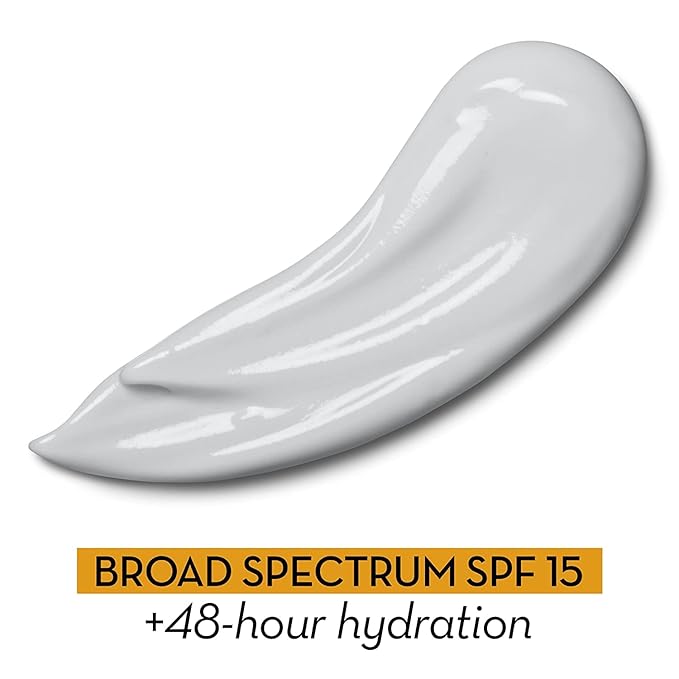 Olay Face Moisturizer, Complete with Sunscreen SPF 15, Daily Facial Lotion for Normal Skin, Lightweight Hydrating Broad Spectrum Sun Protection - Vitamin C, E, and Niacinamide - 6 Oz 2 Pack