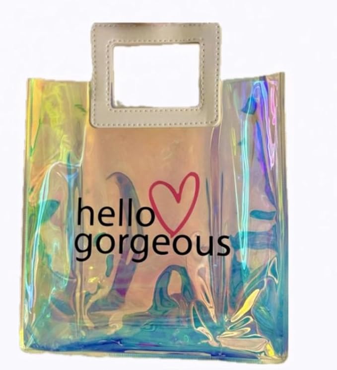 Bath & Body Works - 3 Piece Bundle - Spray - Body Cream - Shower Gel - Full Size and Gift Bag HELLO GORGEOUS (Chasing Fireflies)