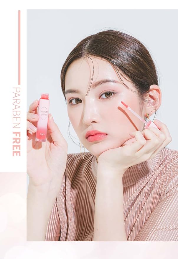 KEYBO Lip Plumper Dotom Lip Plus 16 Colors, 3 Steps Extreme Plumping Clear Lip Gloss by Essence Lip Care Oil & 16 Color Tints from Korean Makeup (33. GM-Grapefruit Tea)
