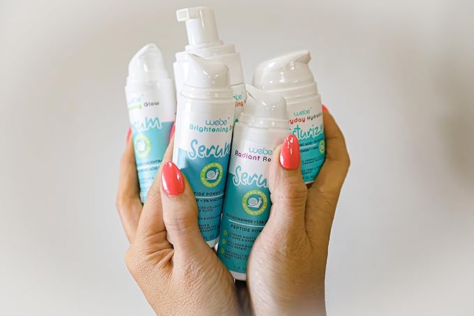 WEBE Hydration Snail Mucin Moisturizer – Hydrating Face Cream with Hyaluronic Acid, Retinol & Peptides for Smoother, Youthful-Looking Skin