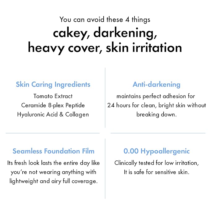 Amuse SEOUL Ceramic Skin Perfector Cushion Foundation 03 HONEY | Long-lasting, Lightweight, Semi-matte, Flawless Coverage, Hypoallergenic, Vegan, Korean Beauty (15g / 0.52oz.)