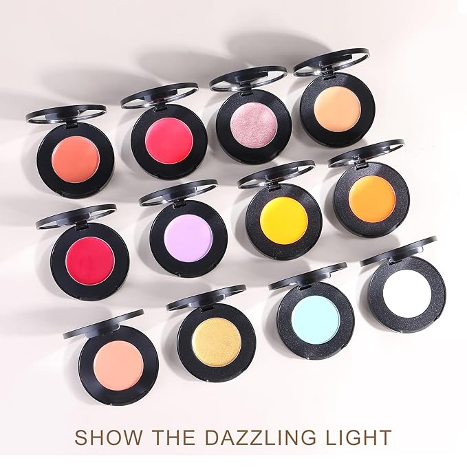 Cream Concealer Corrector Correcting Contour Makeup Set under Eye Concealer Cream Kit for Dark Circles and Blemish 11