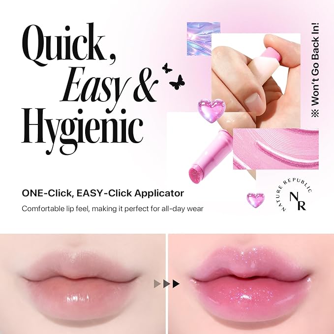 Nature Republic HONEY MELTING LIP 13-14 GLITTER (AURORA GLITTER)