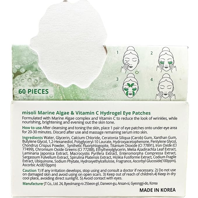 Marine Algae & Vitamin C Hydrogel Eye Patches