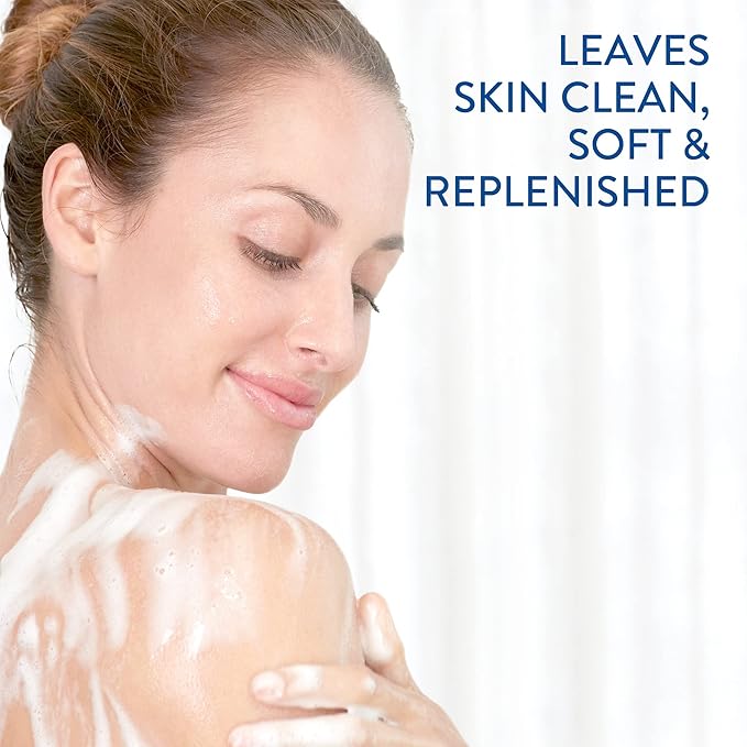 Cetaphil Ultra Gentle Refreshing Body Wash, For Dry To Normal, Sensitive Skin, Aloe Vera, Vitamin B5, Hypoallergenic, Dermatologist Tested, Fragrance Free, 16.9oz Pack of 3