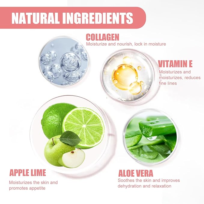 Bee Lip Balm Honey Pot,3 PCS Strawberry&Honey&Apple Lime Lip Sleeping Mask,Hydrating Prevention Dry and Cracked Lip Scrubs Exfoliator Lip Care,Moisturizing Lip Mask Overnight Reduces Lip Lines