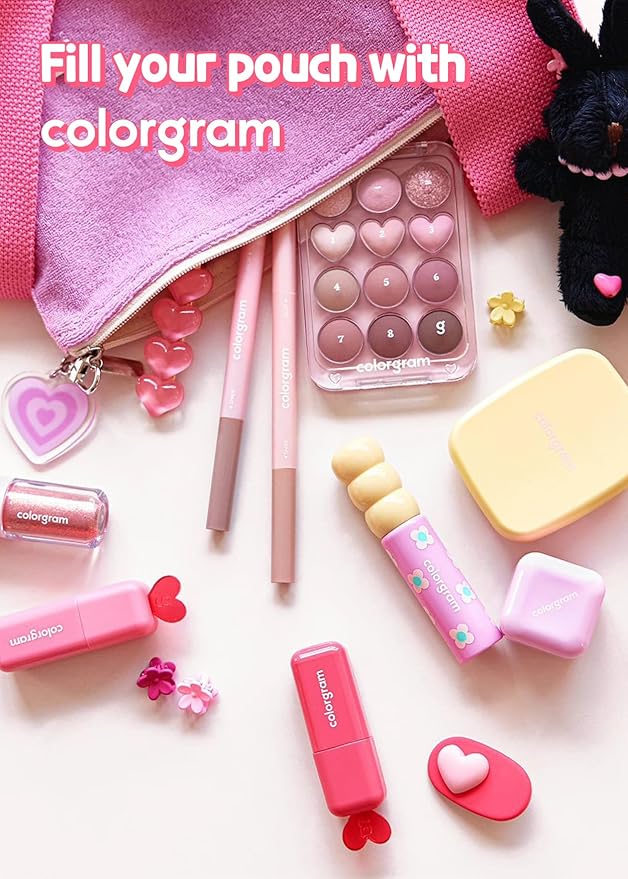 COLORGRAM Pin Point Eyeshadow Palette 04 Bright+Cool | Eyeshadow Palette for Daily makeup, Ultra-Blendable, Matte, Glitter, Shimmer Shades