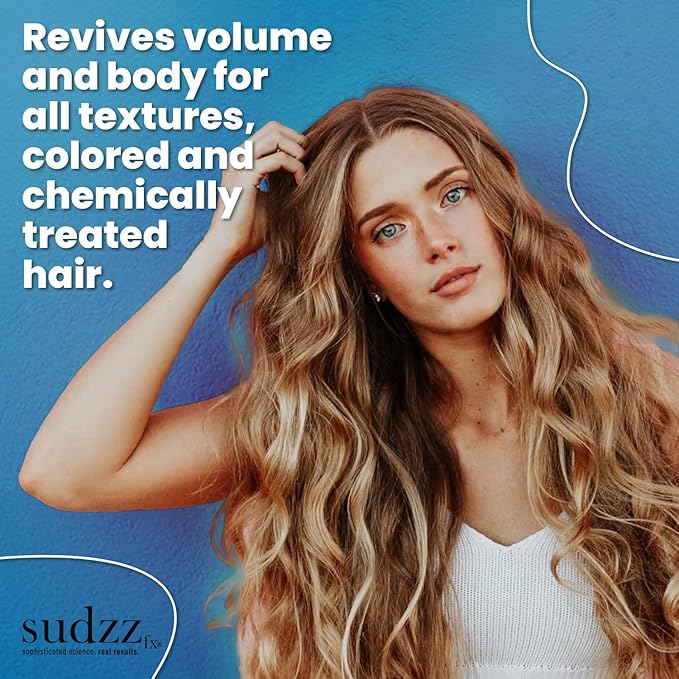SUDZZFX Refresh Ultimate Dry Shampoo for Women - Waterless Shampoo - for Most Hair Types - Absorbs Excess Oil - Adds Light Volume & Texture - Color Protection