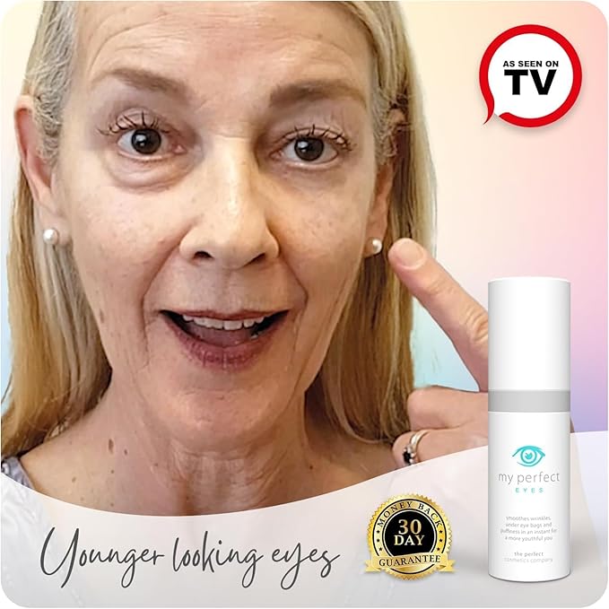 My Perfect Eyes 20ml, 200 Applications, Penny Lane, Instant Results, Clinically Proven, Anti-Ageing Serum UK Original Formula, Science-Backed Anti-Wrinkle Serum. As Seen on TV.
