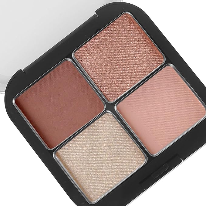 Blush Pallet Makeup 2pcs Empty Magnetic Eyeshadow Palette, Small Makeup Palette Lipstick Compact Containers Cosmetic Sample Storage Cases Makeup Plate for Foundation