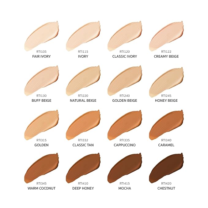 Ruby Kisses Tinted Moisturizer, Hydration, Calm & Revitalize Skin, Skin Perfecting, Blur Pores & Fine Lines, Natural Finish & All-Day Comfort Wear (Chestnut)