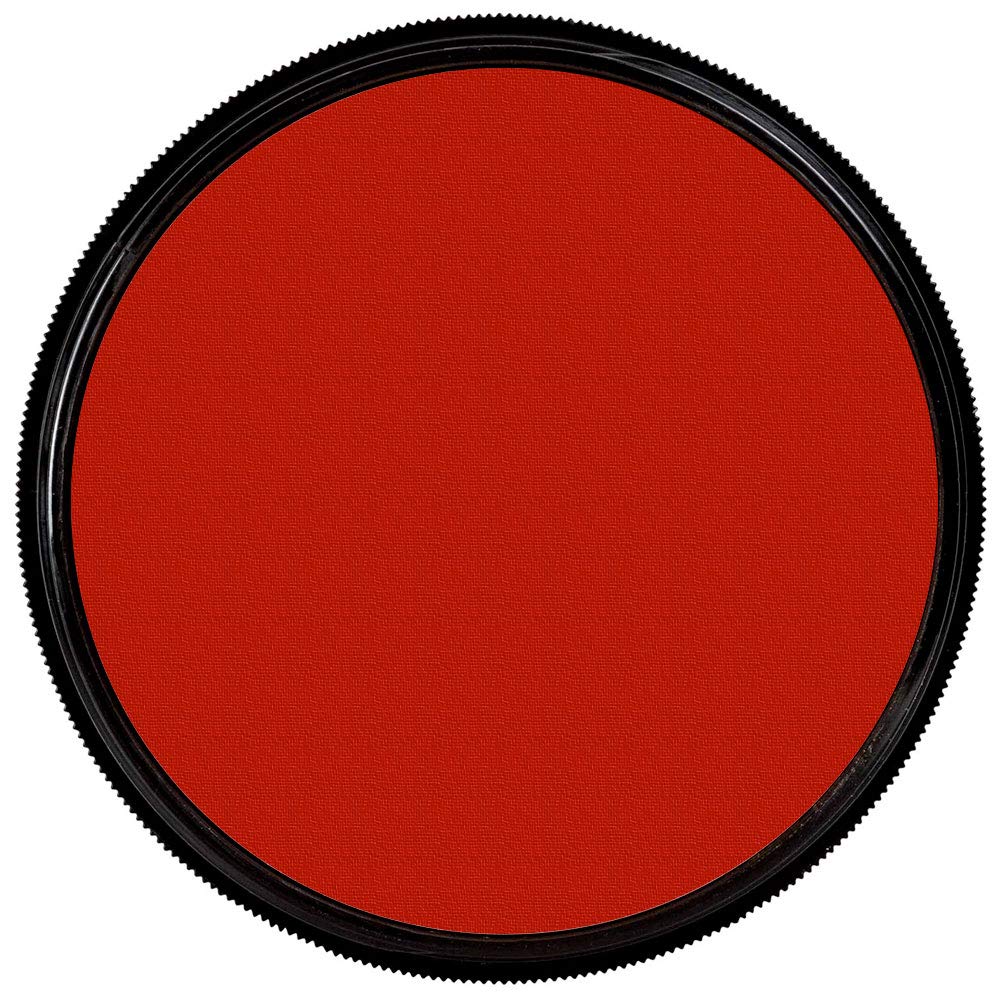 Mehron Makeup StarBlend Cake Makeup | Wet/Dry Pressed Powder | Powder Foundation | Red Face Paint & Body Paint 2 oz (56g)