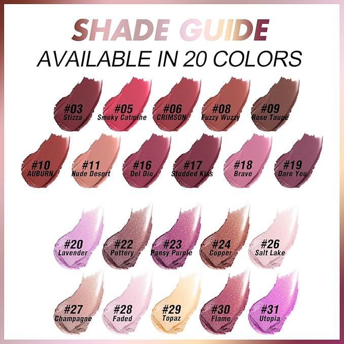 FOCALLURE Ultra Chic Matte Lipstick,Rich Vitamin E Lip Crayon,Lightweight Matte Color without Drying or Fading,Long Lasting Waterproof Lips Makeup,CRIMSON