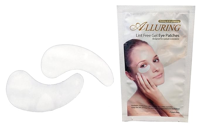 50 Pairs- Eyelash Extension Lint Free Under Eye Gel Pad Patches by eyebeautiful