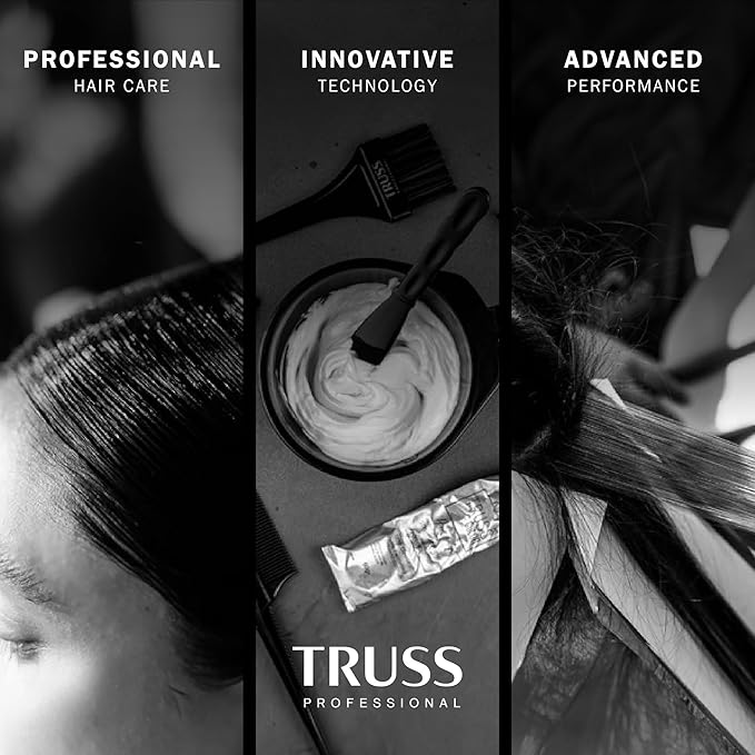 TRUSS Ultra Hydration PLUS Shampoo - For Color and Chemical Treated Hair - Restores Elasticity, Revitalizes, Adds Body & Shine to All Hair Types & Textures