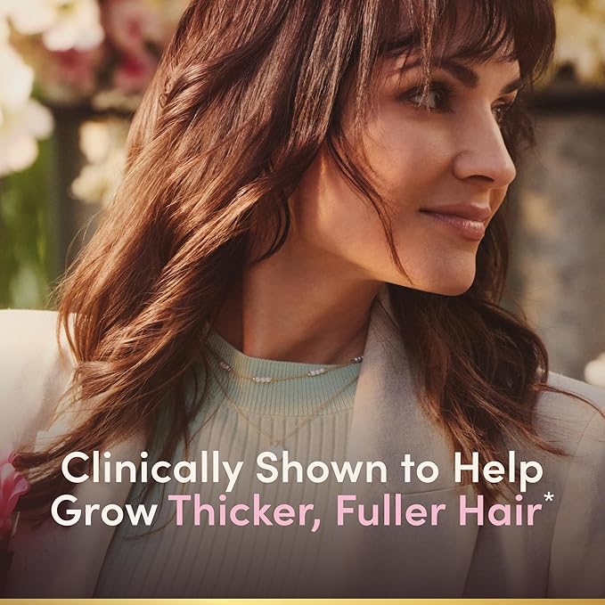 Nature's Bounty Hair Growth Supplement, 1 Per Day, Clinically Shown to Support Thicker, Fuller Hair, with Biotin, Silicon & Arginine, 30 Capsules (Pack of 2)
