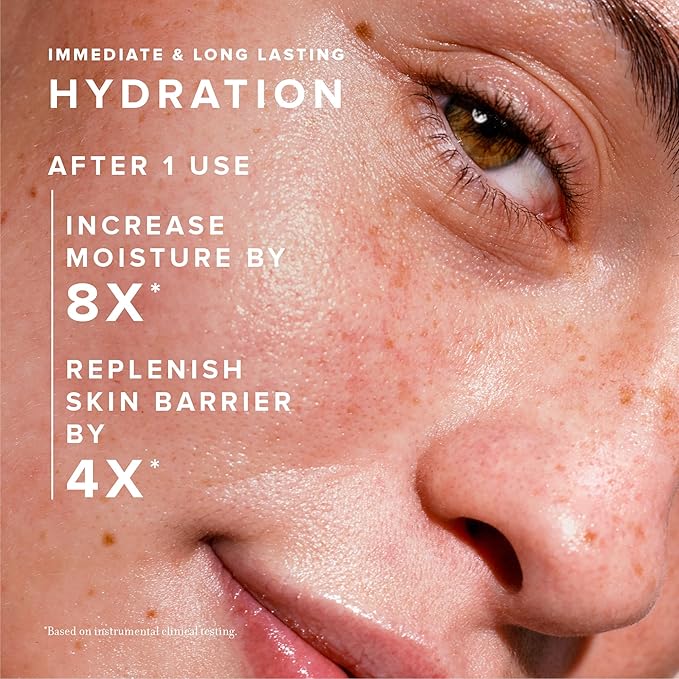 Farmacy Ceramide Face Moisturizer - Honey Halo Hydrating Facial Moisturizer for Dry Skin - Plumps, Soothes + Restores Skin with Potent Ceramides + Buckwheat Honey for a Dewy, Healthy Glow (100ml)