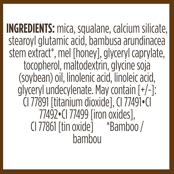 Burt’s Bees 100% Natural Origin Mattifying Powder Foundation, Bamboo, 0.3 Ounce, Packaging May Vary