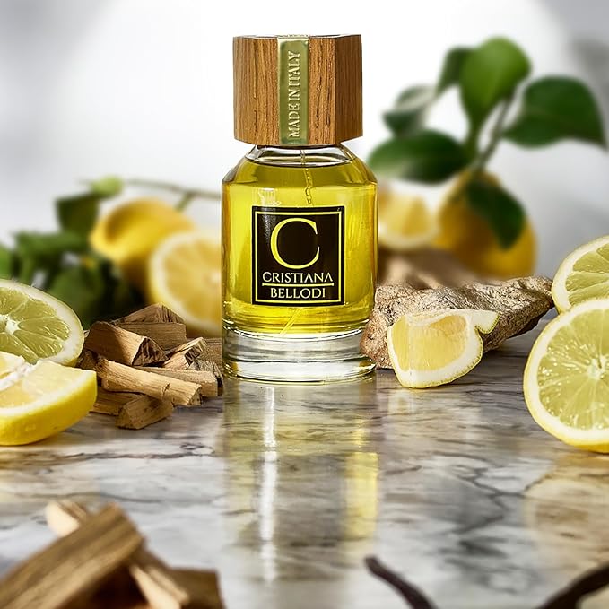 C for Unisex - Perfume for Women & Men - Long Lasting Cologne from Italy - Citrus Aromatic Fragrance with Bergamot, Incense, Sandalwood, Musk Notes - Eau de Parfum - 3.4 oz EDP Spray
