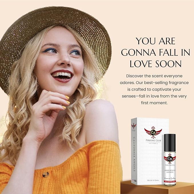 CA Perfume Club Impression of White Suede For Women Body Oil Fragrance Roll-On 0.3 Fl Oz/10ml