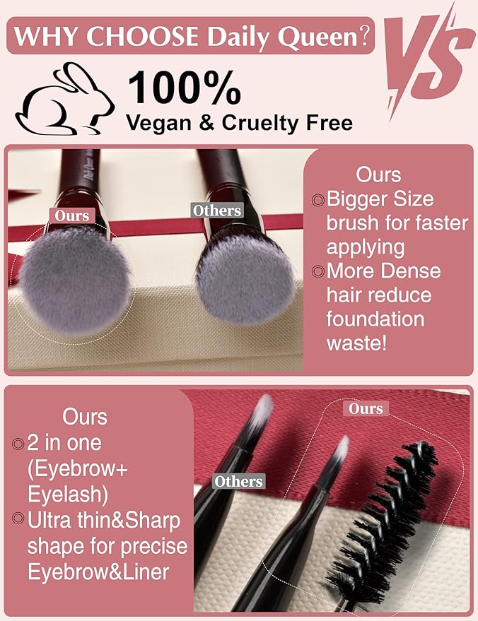 29pcs Black Professional Makeup Brush Set Kabuki Powder Concealers Eye shadows Blush Eyeliner Eyebrow Contour Eye blending Brushes (29pcs brush+black barrel)