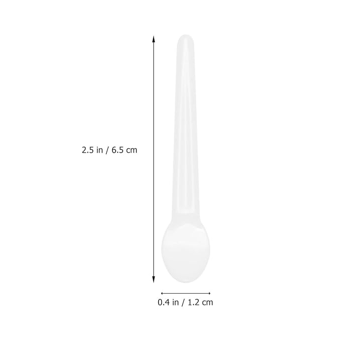 100pcs Makeup Scoop Cosmetic Scoop Face Cream Spatula Face Cream Scoop Face Mask Scoop Cosmetic Spatula Makeup Spoon