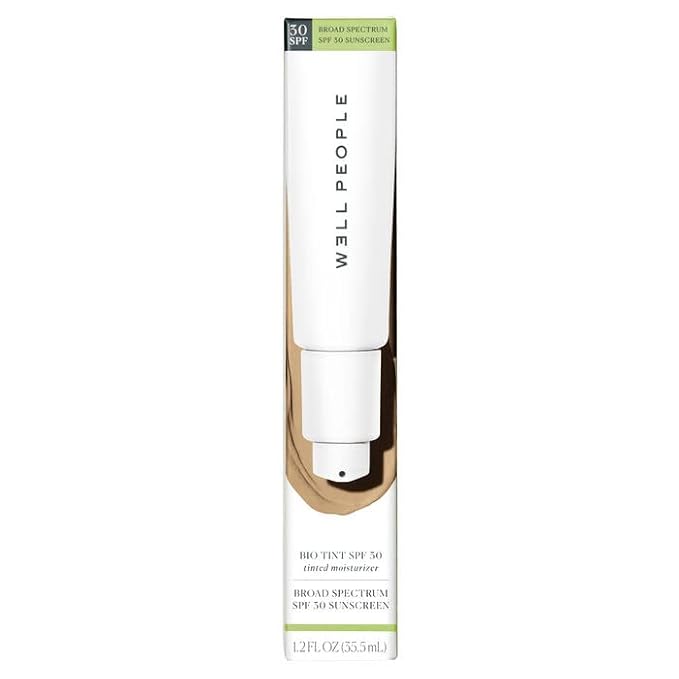 Well People Bio Tint SPF 30 Tinted Moisturizer, Skin-perfecting Moisturizer, Smoothes Imperfections & Moisturizes Skin, Vegan & Cruelty-free, 4W