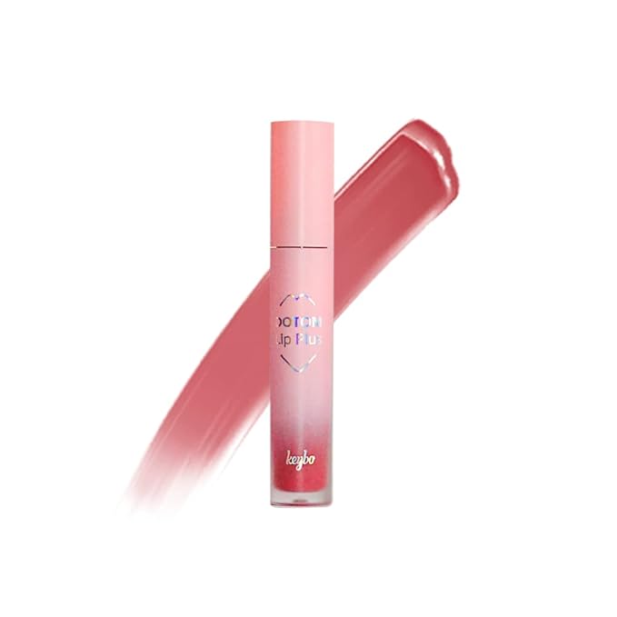 keybo Lip Plumper Dotom Lip Plus 16 Colors, 3 Steps Extreme Plumping Clear Lip Gloss by Essence Lip Care Oil & 16 Color Tints from Korean Makeup (07. Autumn Rose)