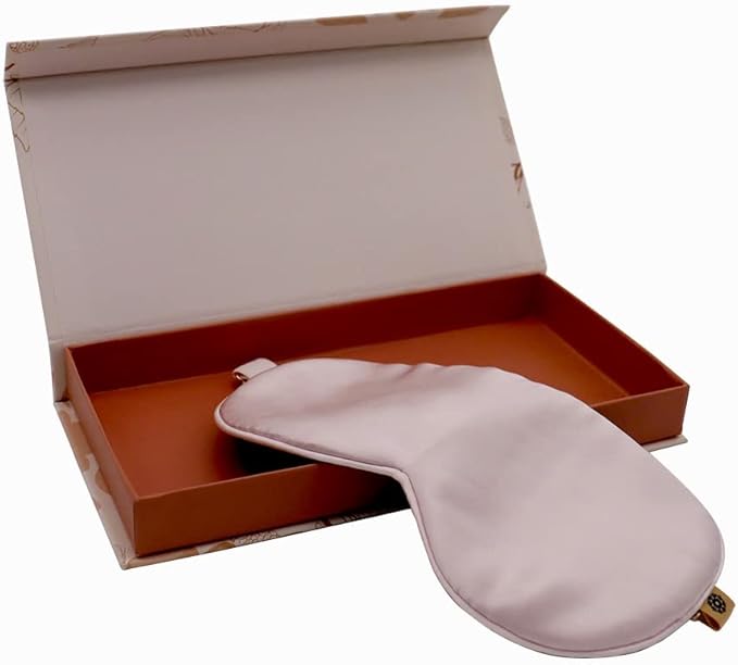 Silk Eye Mask for Sleeping (Rose Water)