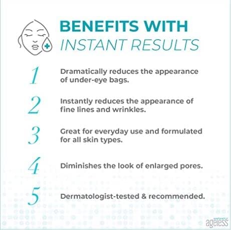 Instantly Ageless - FACELIFT IN A BOX: Age-Fighting Facial Treatment (1 box, 25 vials)