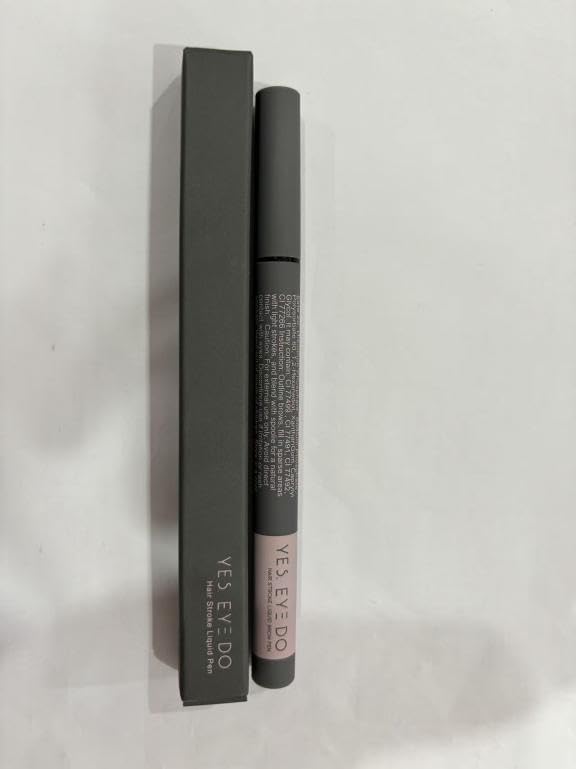 Deep Brown Eyebrow Pencil with 4 Prong Precise Tip, Dark Brown Eyebrow Pen for Natural Hair-Like Brows, Last for 24H YES.EYE DO (Bitter Chocolate-Deep Brown)