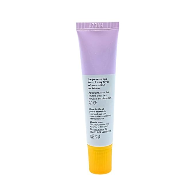 Glossier Balm Dotcom Lip Balm and Skin Salve - Lavender - sheer purple tint