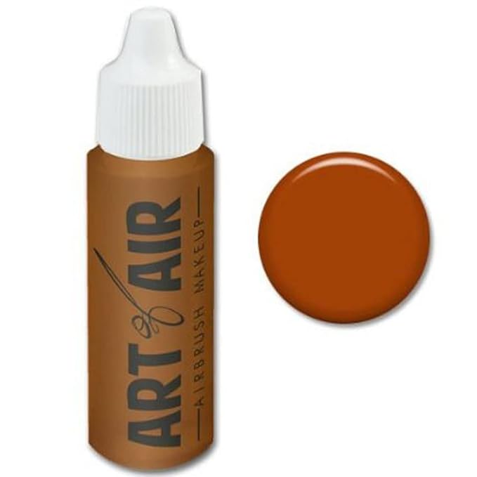 Airbrush Makeup - Foundation 1/2oz Bottle Choose Color (Caramel)