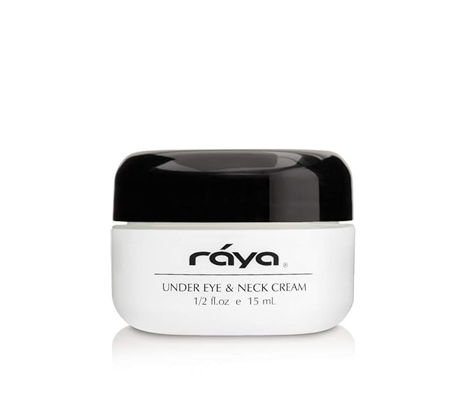 Raya Under-Eye & Neck Cream (408) - Revitalizing Anti-Aging Treatment for Eye Area & Neck, Tighten, Lift, Firm, Effectively Reduces Lines & Wrinkles, Expertly Formulated for Effective Neck Tightening