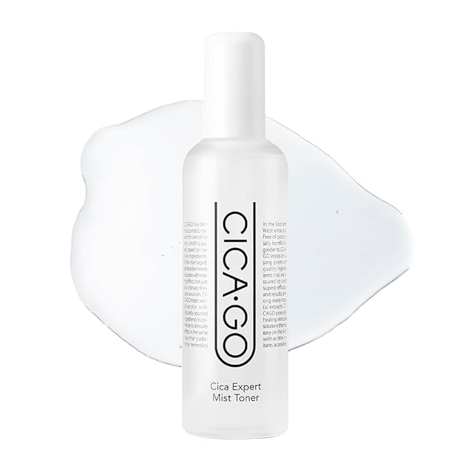 CICA Expert Mist Toner, Alcohol-Free Soothing Facial Mist for Sensitive Skin, Hydrating & Calming Korean Skin Care (5.07 fl.oz/150ml)