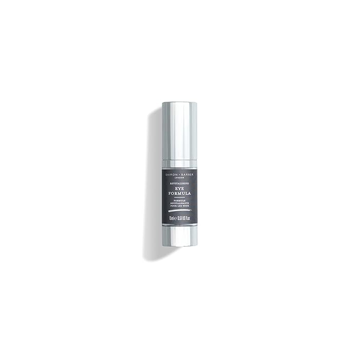 Daimon Barber Age Defence Eye Formula, Eye Cream for Men, Deeply Moisturises and Reduces Dark Circles and Fine Lines, with Mango Butter and Vitamin A, Unfragranced 15ml