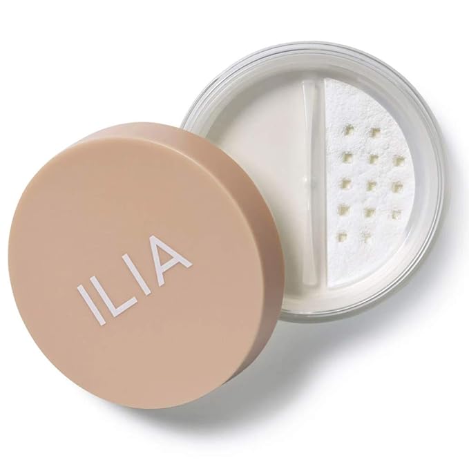 ILIA - Soft Focus Finishing Powder | Non-Toxic, Vegan, Cruelty-Free, Talc-Free, Lightweight + Long Lasting for All Skin Types (0.32 oz | 9 g)
